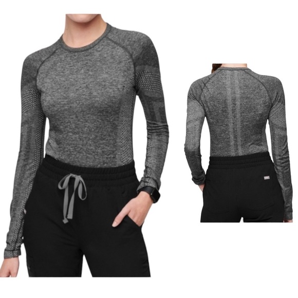 Figs Tops Figs Seamless Salta Long Sleeve Underscrub Top Poshmark